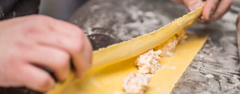 Corso di cucina di ravioli e polpette a Roma