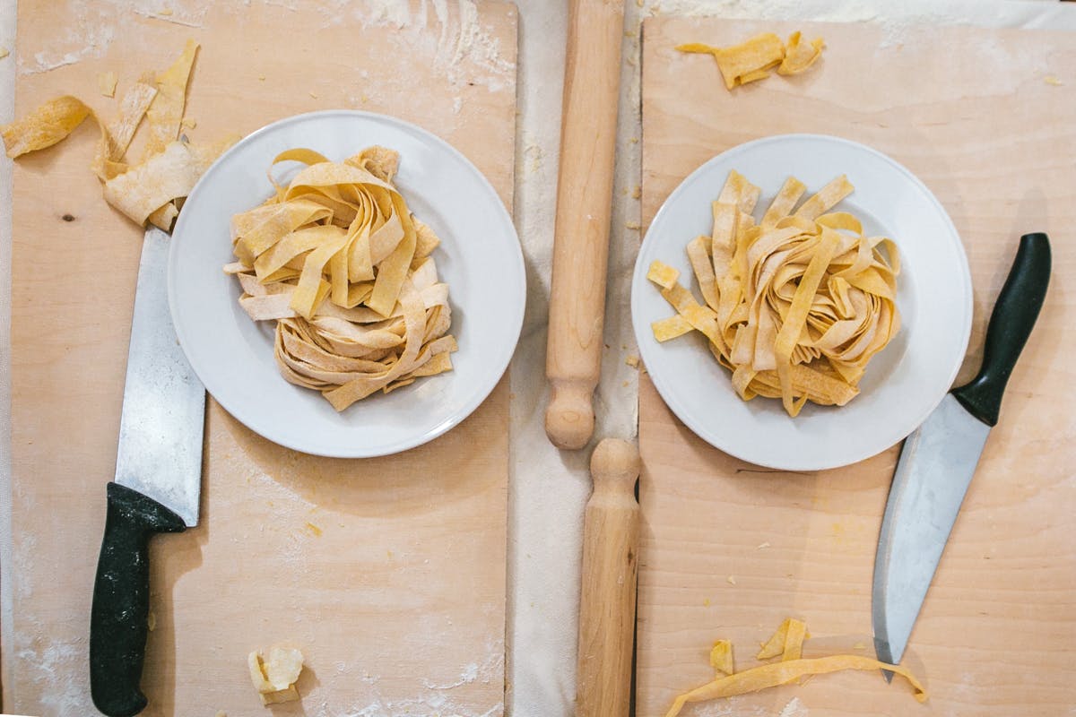 Pasta- en Tiramisu-workshop in Rome