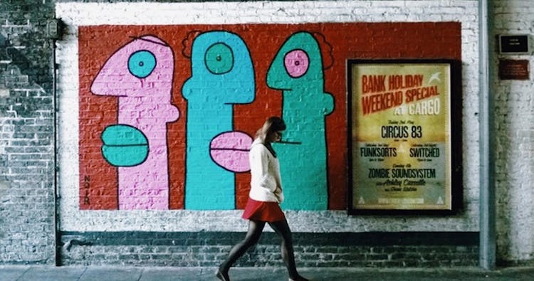 London's East End street art guided walking tour
