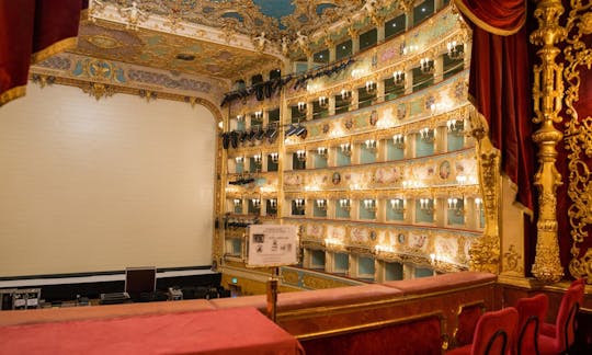 Ingressos para o Teatro La Fenice com guia de áudio