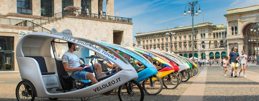 Sightseeing tours by rickshaw in Milan