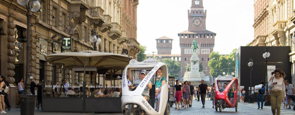 Leonardo da Vinci tour by rickshaw in Milan