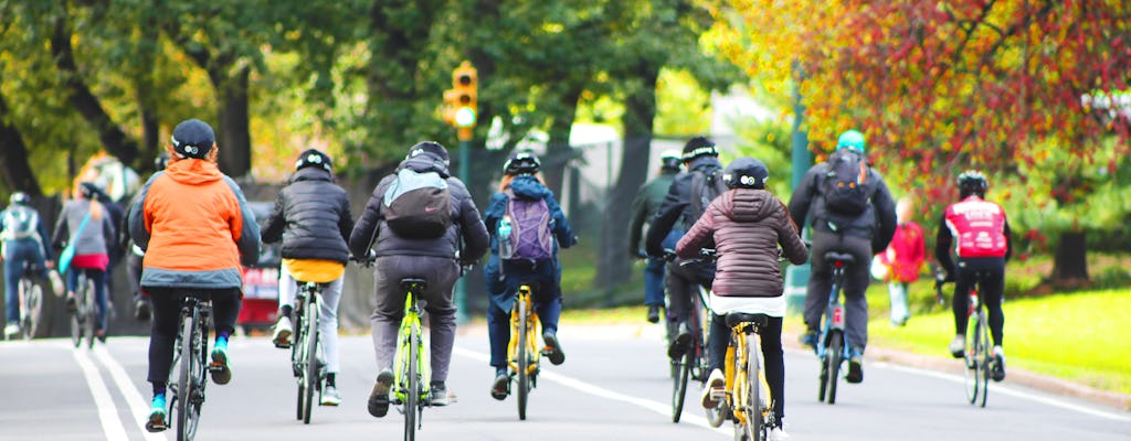 Central Park Geführte Fahrradtour mit Karte