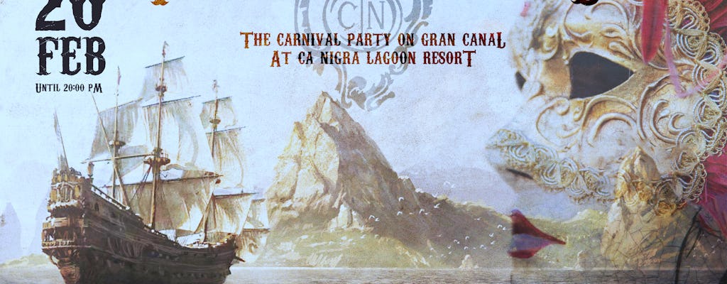 Biglietti per The Carnival Party al Ca’ Nigra Lagoon Resort
