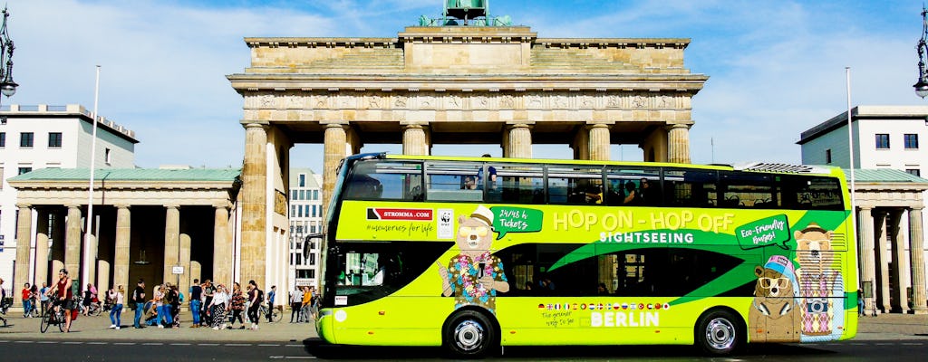 Hop-on hop-off sightseeingbustour in Berlijn geldig voor 24 of 48 uur