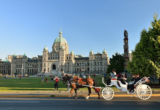 Victoria en Butchart Gardens-tour