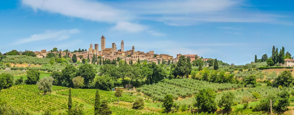 Wycieczka do San Gimignano, Sieny i Chianti z Pizy