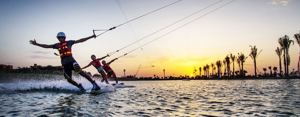 Wakeboarding na kablu w Marakeszu