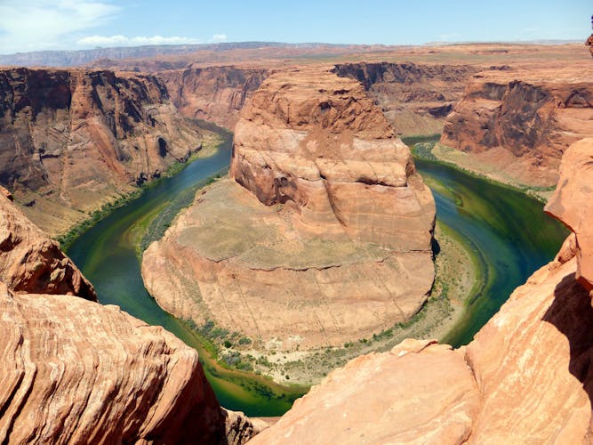 Antelope Canyon, Horseshoe Bend, Lake Powell and Navajo Nation day tour from Phoenix