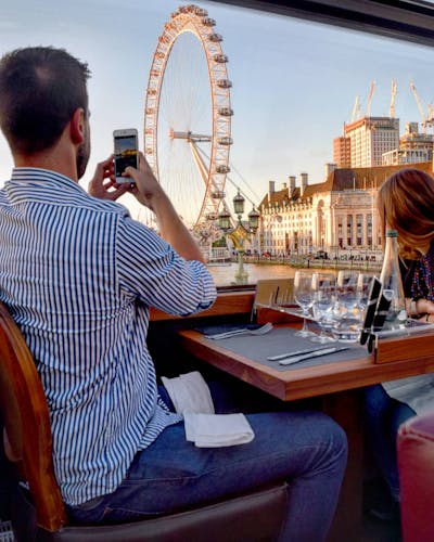 Luxury 6 course dinner tour with wine pairing in London