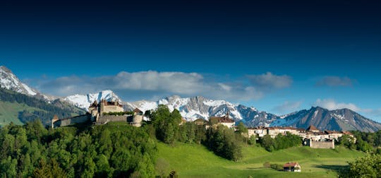 Gruyères, cheese museum and chocolate factory tour from Lausanne by bus
