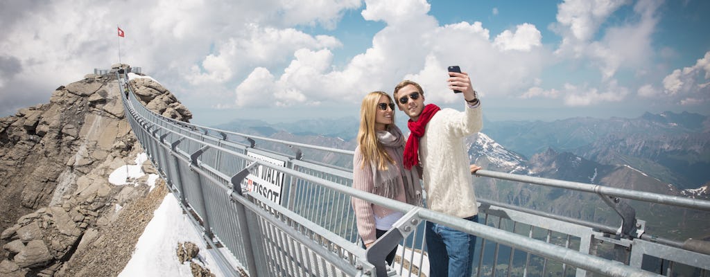 Glacier 3000 com teleférico de Montreux