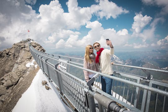 Glacier 3000 z kolejką linową z Montreux