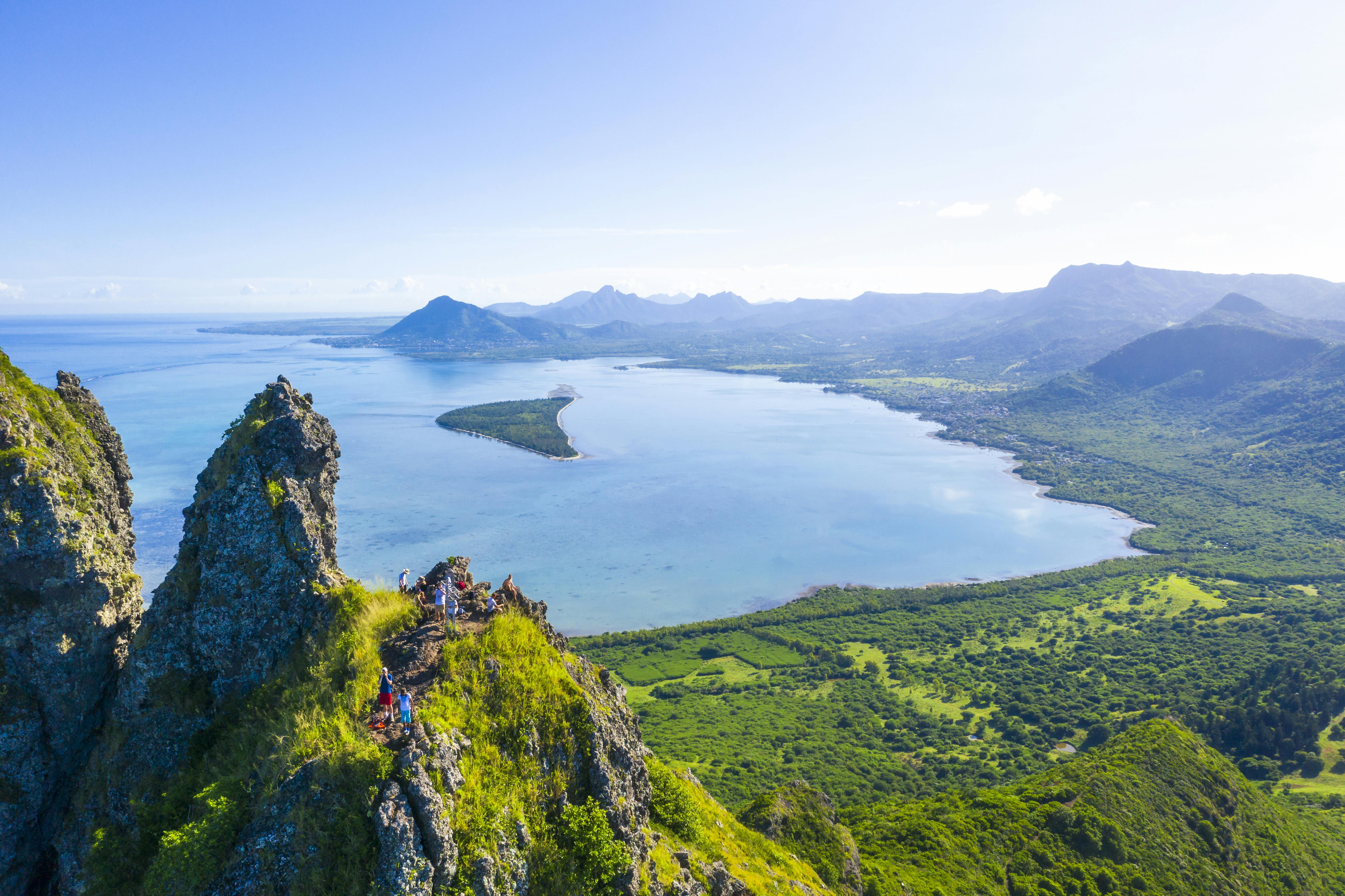 Vandring på Le Morne-bjerget