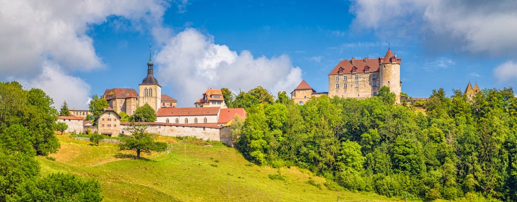 Wycieczka po czekoladzie i serze Gruyères z przejażdżką pociągiem Golden Pass z Genewy