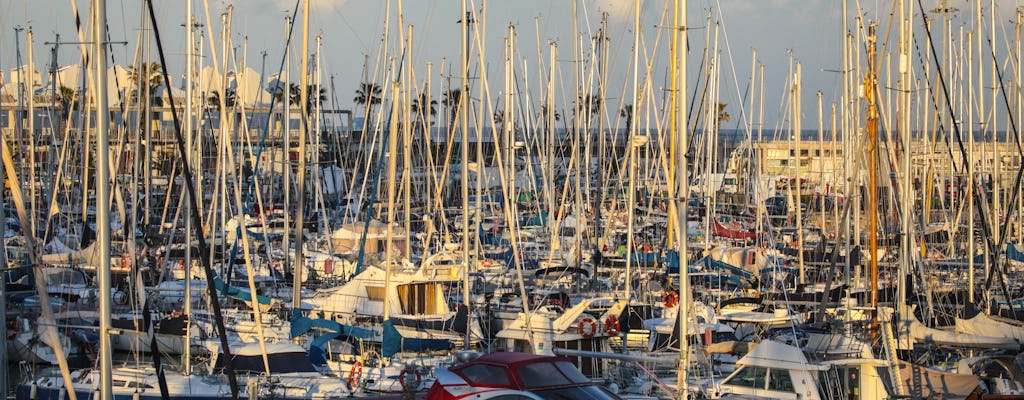 Viagem de barco privado de 1 hora em Barcelona