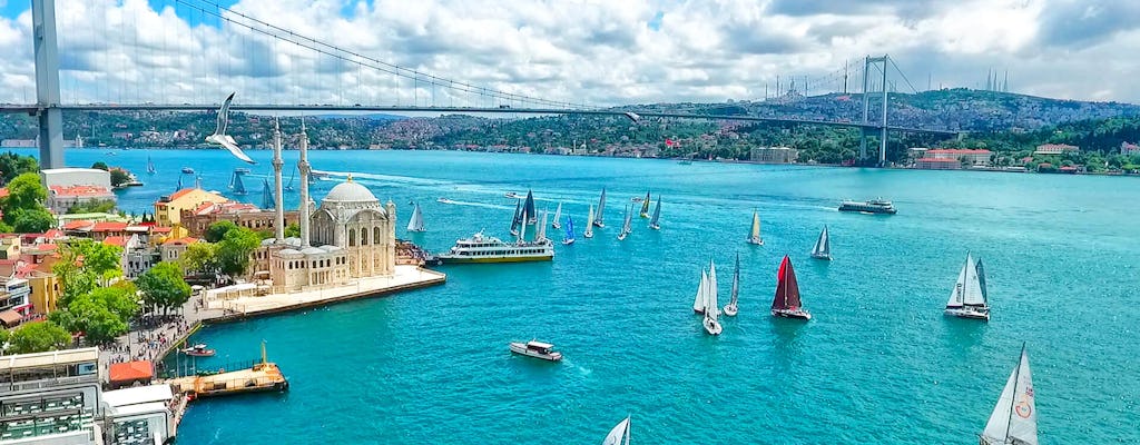 Tour de barco pelo Bósforo e app de audioguia