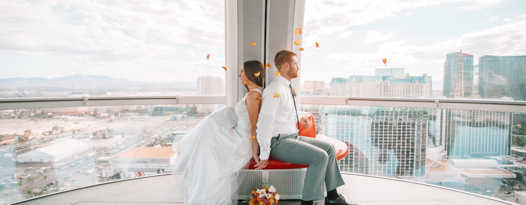 Cérémonie de mariage Las Vegas High Roller