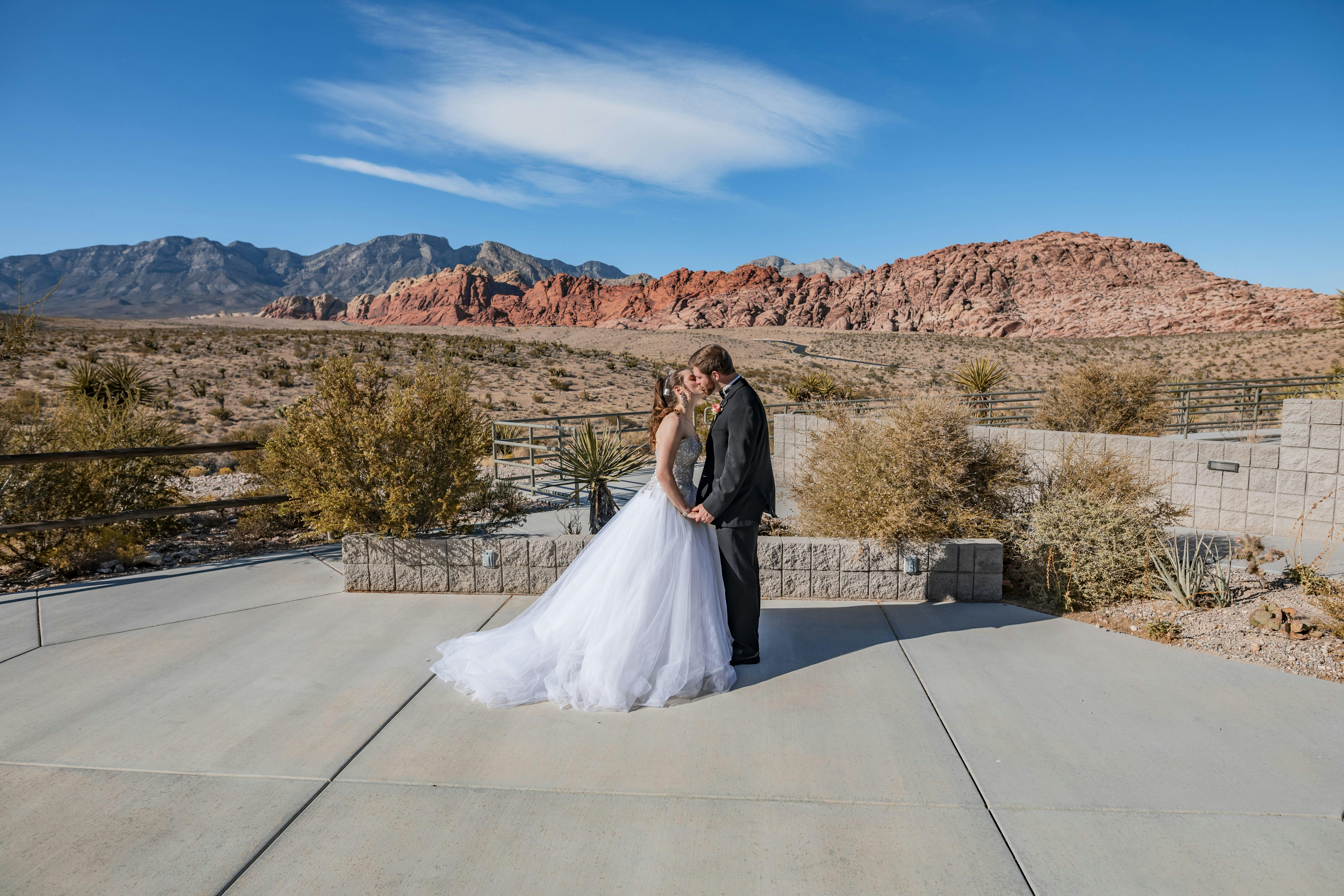 canyon wedding dress