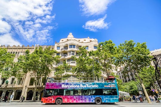Bus de Barcelone à arrêts multiples