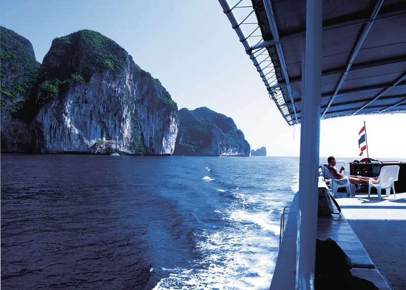 Phi Phi Inseln Bootsfahrt mit Riffschnorcheln