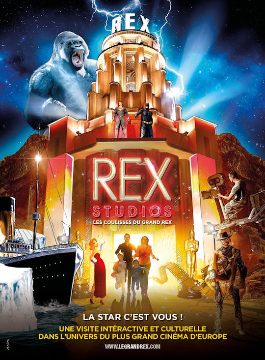 Interactive audioguided visit of the Rex Studios