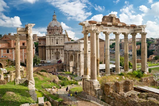Wycieczka po Koloseum i Forum Romanum z odbiorem