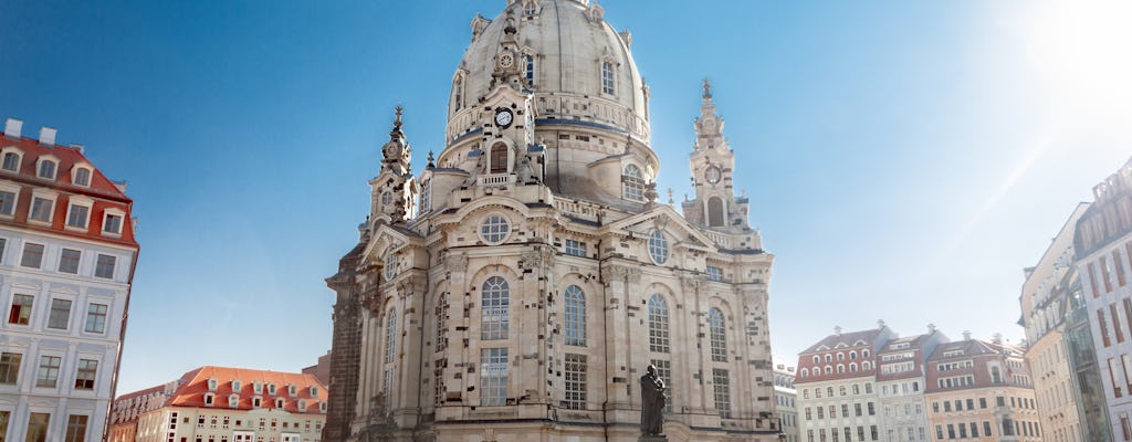 Visite de la ville de Dresde avec visite intérieure de la Frauenkirche et visite du Zwinger