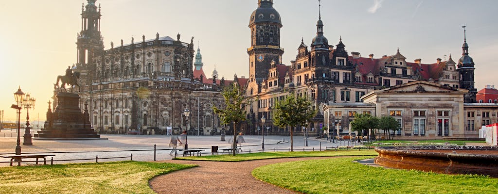 Kompakte Stadtführung durch Dresden