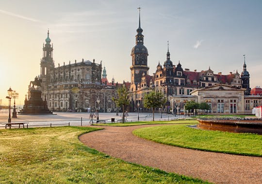 Kompakte Stadtführung durch Dresden