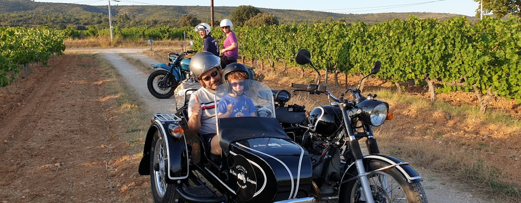 Side-car Tour of Marseille and the vineyards of Cassis