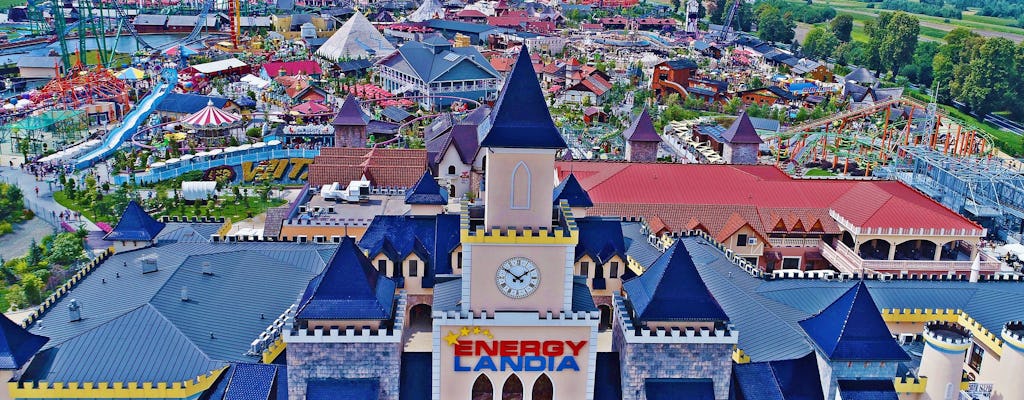 Day tour to Energylandia Amusement Park from Krakow