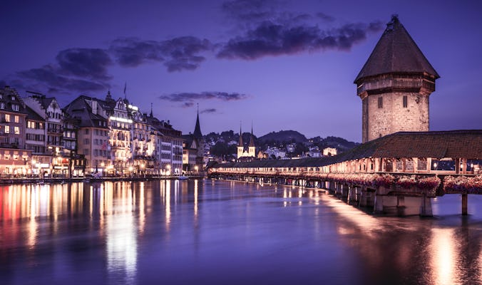 Paseo nocturno de 1,5 horas en la Lucerna medieval