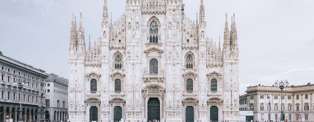 Tour privado a la Galería Vittorio Emanuele II, la Piazza Scala y el Duomo de Milán con acceso prioritario a las terrazas