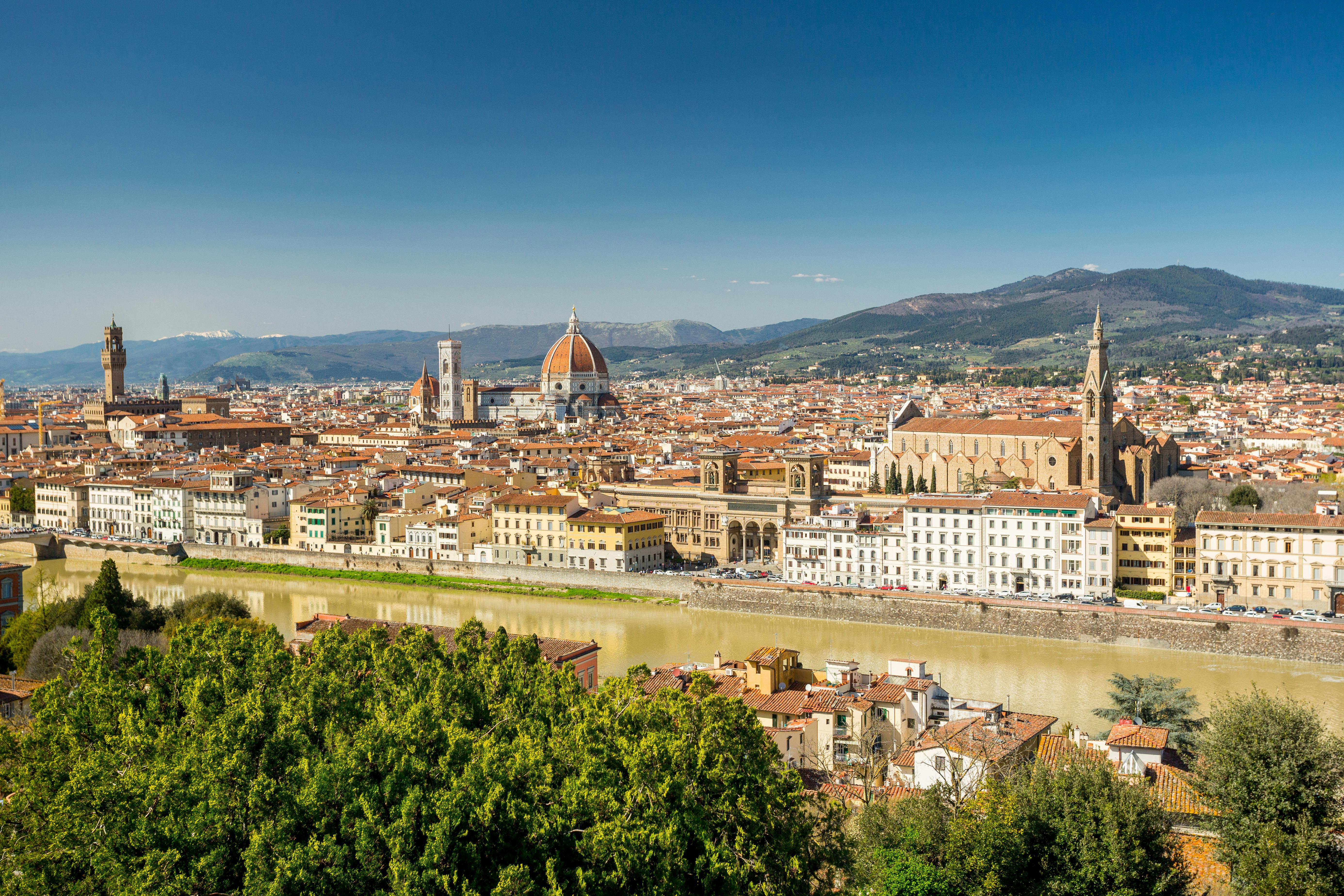 Fahrt von Rom nach Florenz mit dem Hochgeschwindigkeitszug