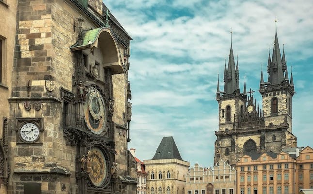 Praga Stare Miasto Nowe Miasto i dzielnica żydowska z przewodnikiem