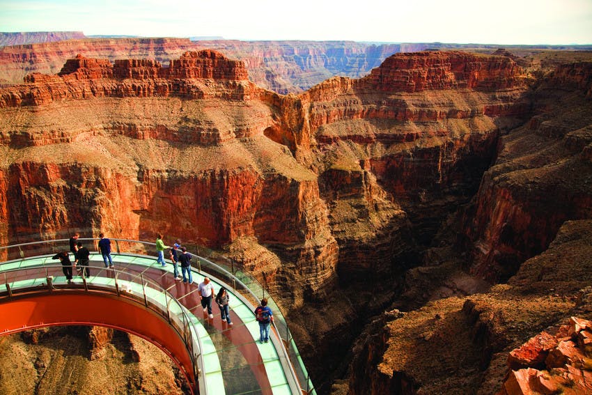 VIP-Kleingruppentour zum West Rim des Grand Canyon