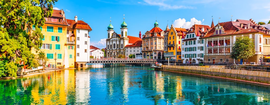 Tour privado a pie por la ciudad de Lucerna