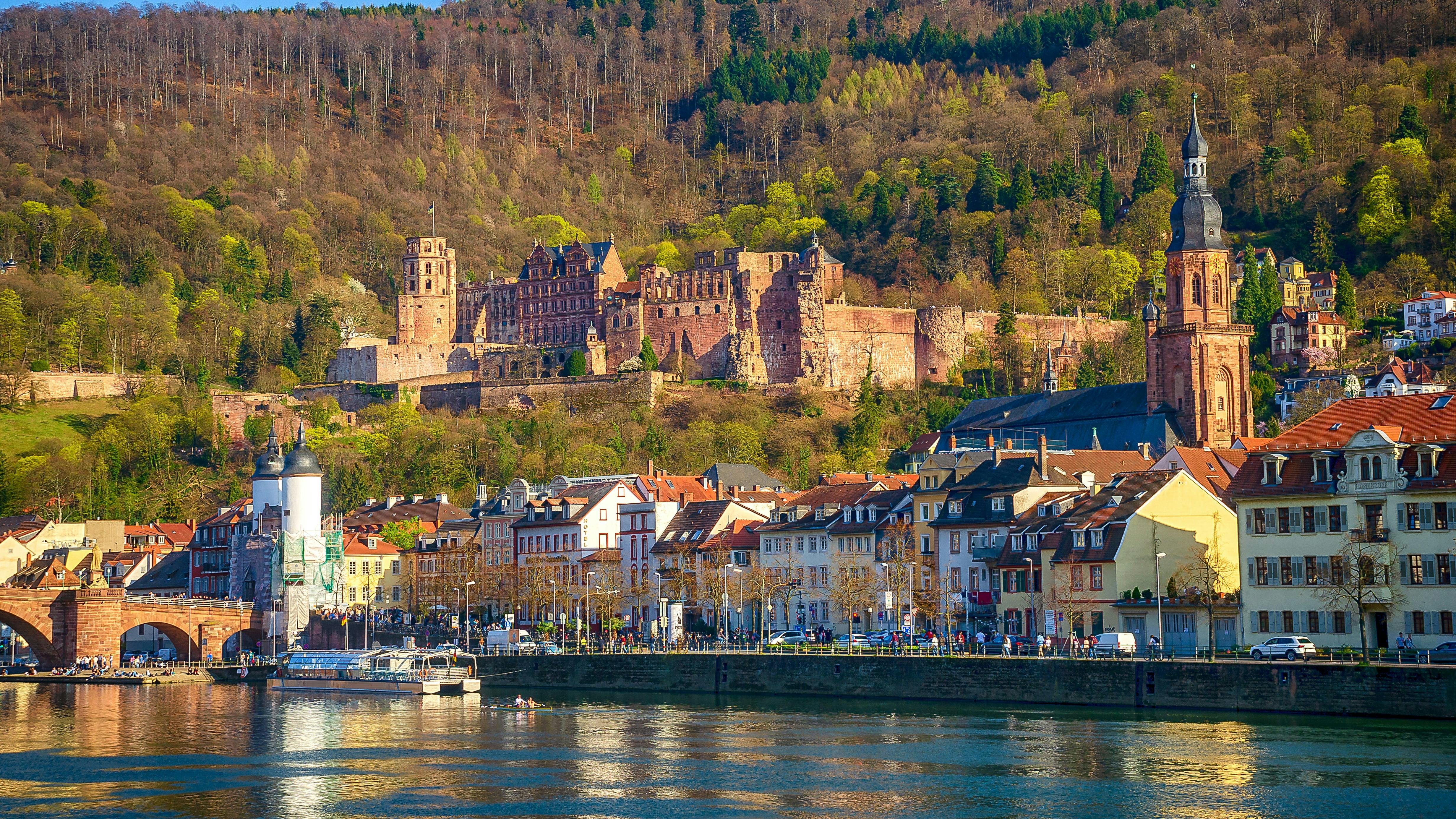 Heidelberg samobalansująca wycieczka skuterem z zamkiem