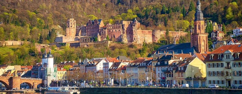 Heidelberg samobalansująca wycieczka skuterem z zamkiem