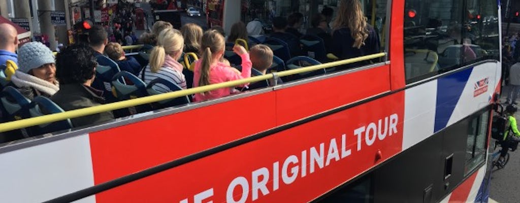 The Original Tour London - 24-hour bus pass with theme park tickets