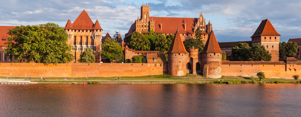 Visite privée du château de Malbork de 6 heures au départ de Gdansk