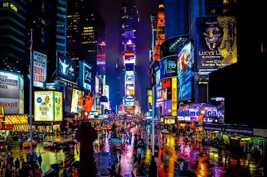 Broadway & Times Square begeleide wandeling