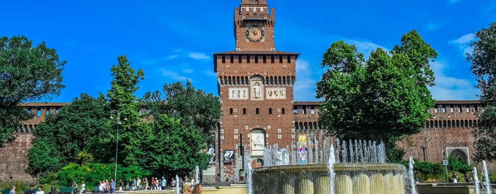 Visita privada al castillo Sforzesco, la Trienal y la torre Branca