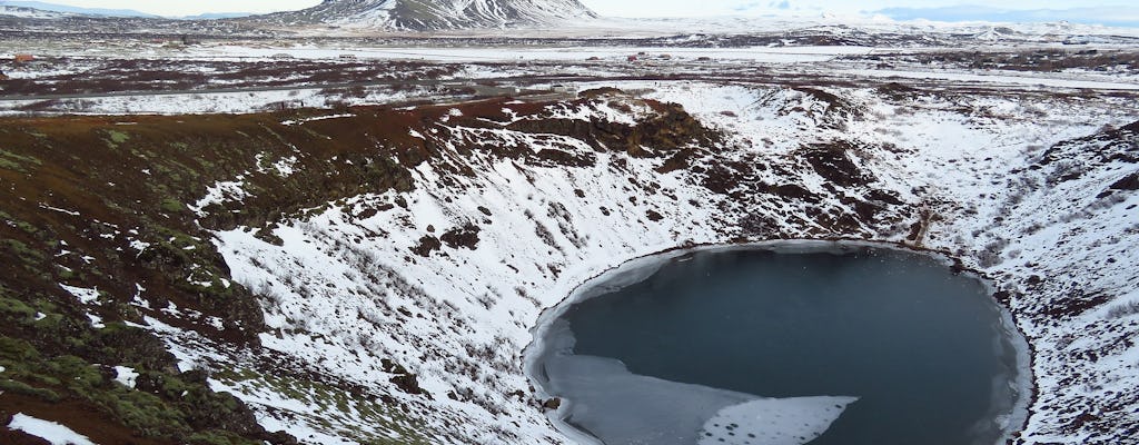 Ronde van de Gouden Cirkel en Kerid Volcanic Crater