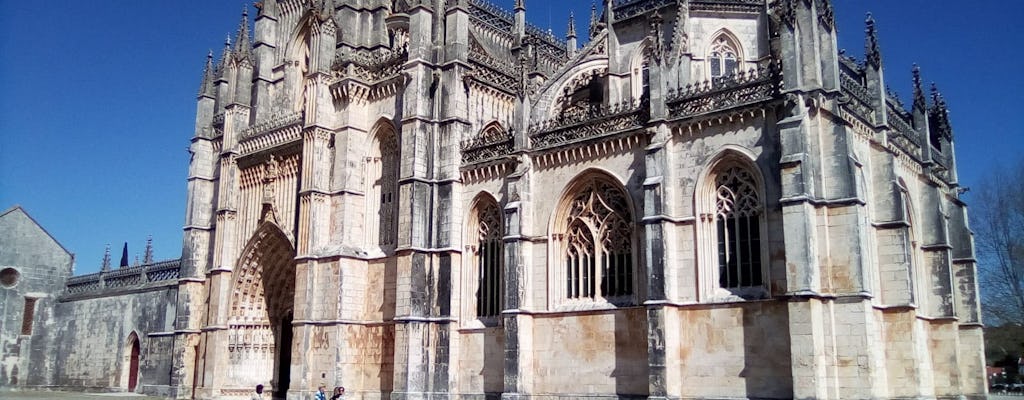 Knights Templar town of Tomar, Monasteries of Batalha and Alcobaca full-day tour