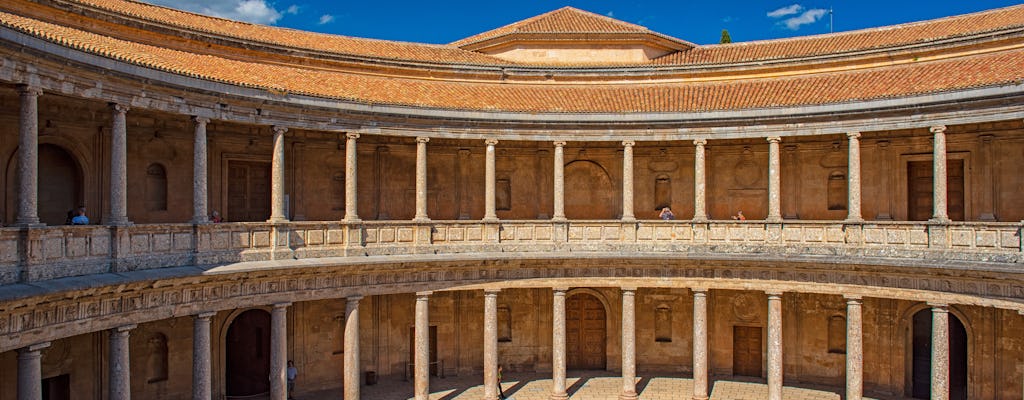 Visita guidata dell'Alhambra, Palazzo Carlos V, mura e prima tomba dei re cattolici