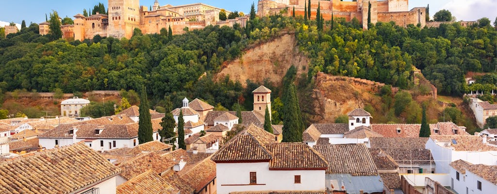 Tour panoramico serale di Granada