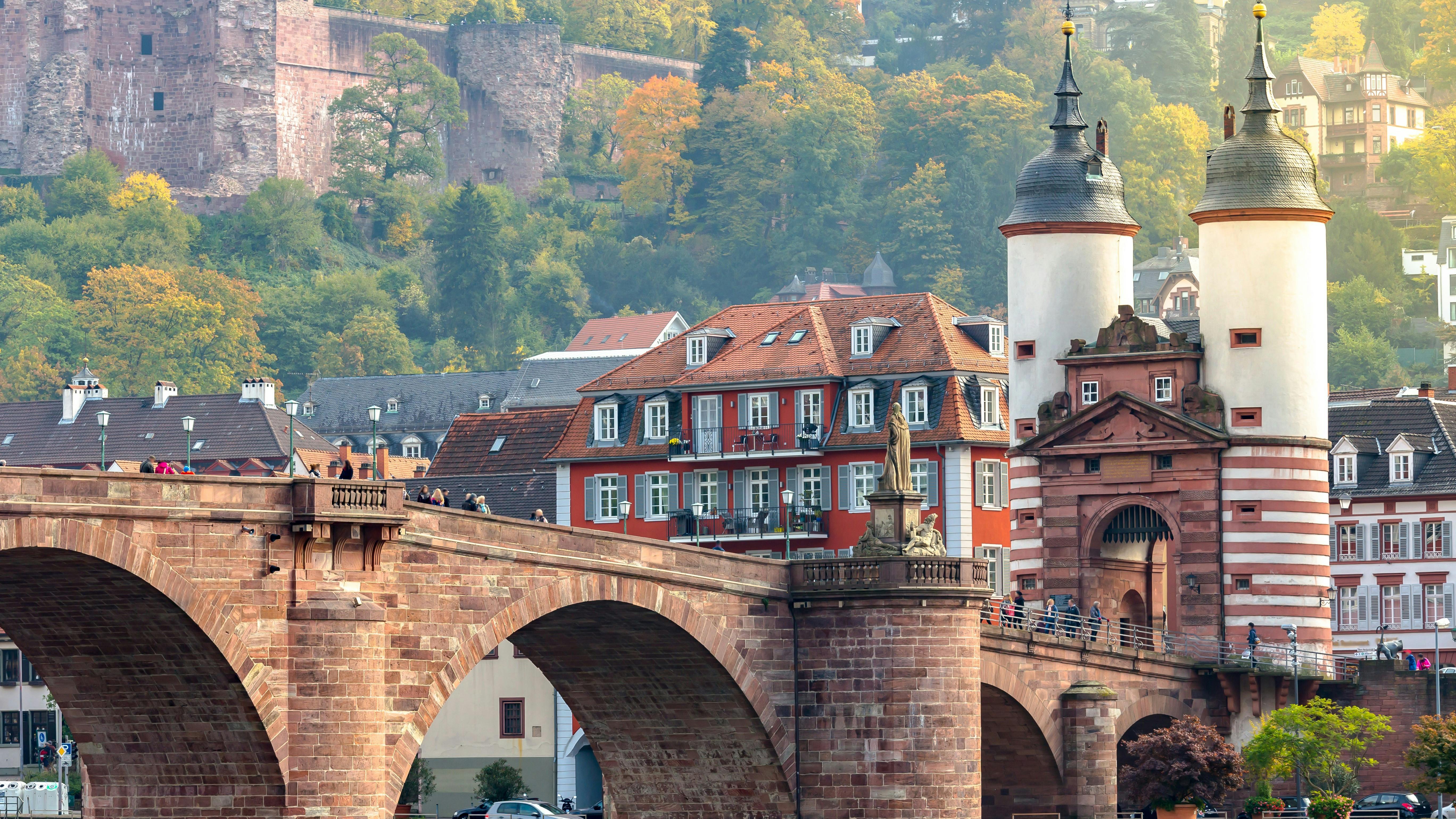 Passeio privado a pé por Heidelberg com visita ao castelo