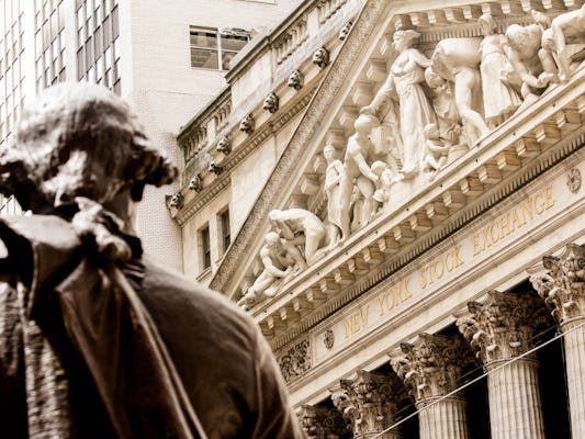Financiële crisis tour met Wall Street professional